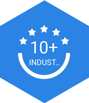 10+ industries explored